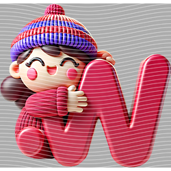 Cartoon letters-CL 596